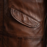 Delvin Veste en Cuir pour Homme – Vue produit alternative 6