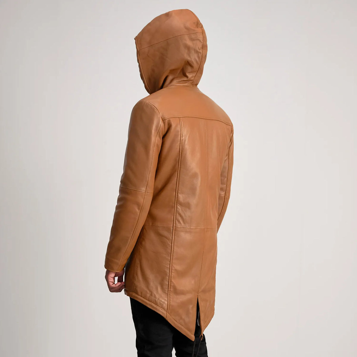 Delvin Veste en Cuir pour Homme – Vue produit alternative 5