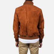 Eaton Blouson Bomber en Cuir pour Homme – Vue produit alternative 6