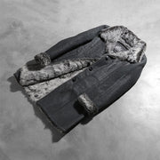 Erica Shearling Manteau en Cuir pour Femme – Vue produit alternative 7