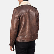 Furton Veste Motard en Cuir pour Homme – Vue produit alternative 5
