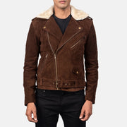 Furton Veste Motard en Cuir pour Homme – Vue produit alternative 4