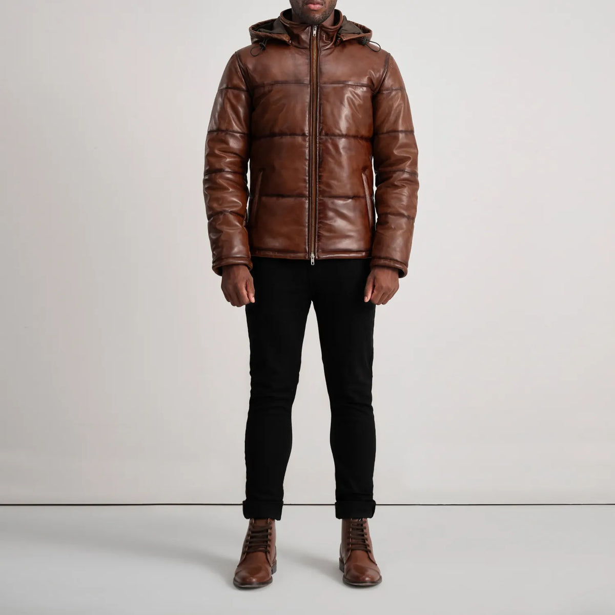 
Gordon Veste en Cuir pour Homme – alternate product view 3
