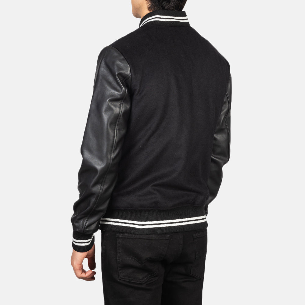 Authentic Sheepskin Leather Grain Texture &amp; Heavy-Duty Seam Stitching Detail