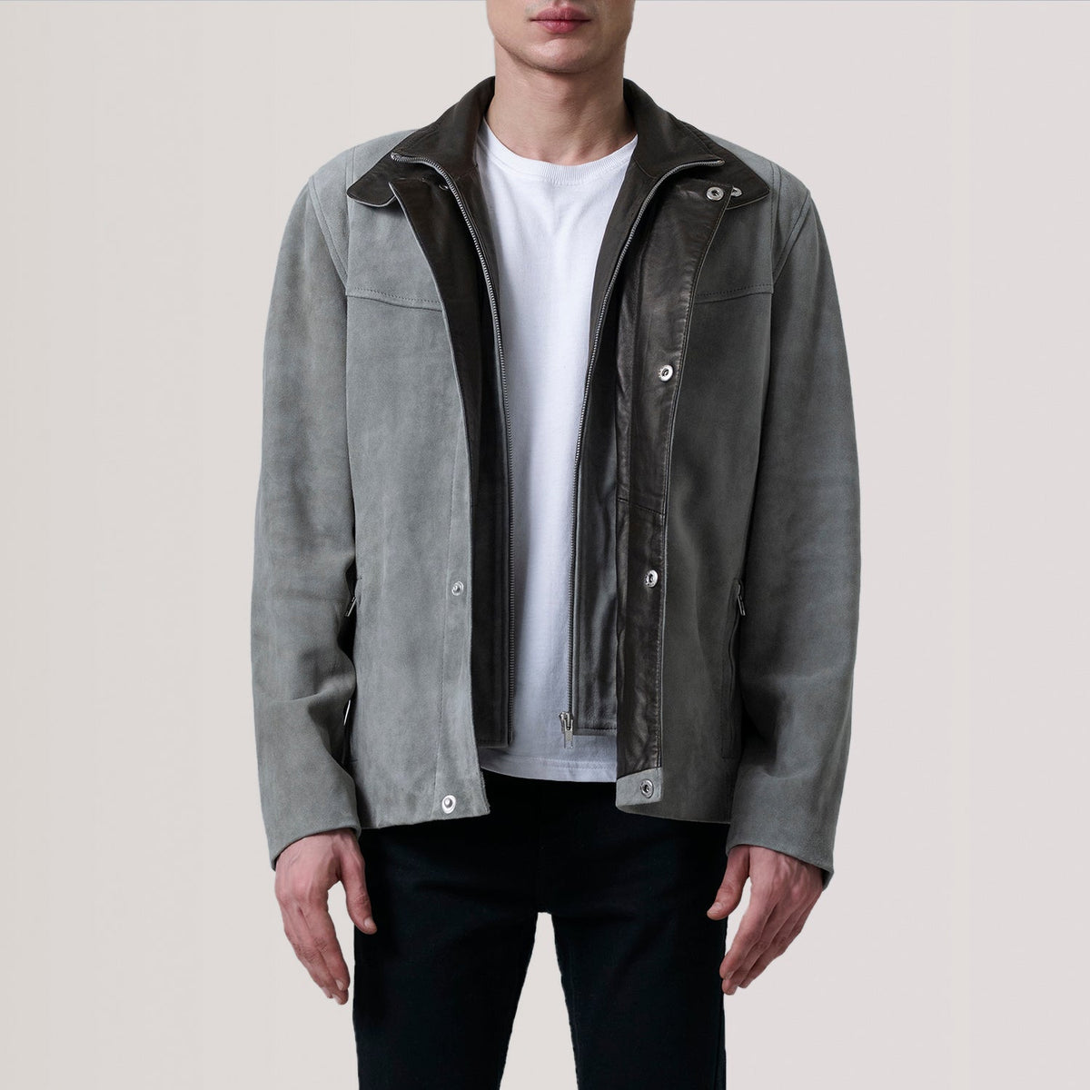 
Henrik Veste en Cuir pour Homme – alternate product view 1