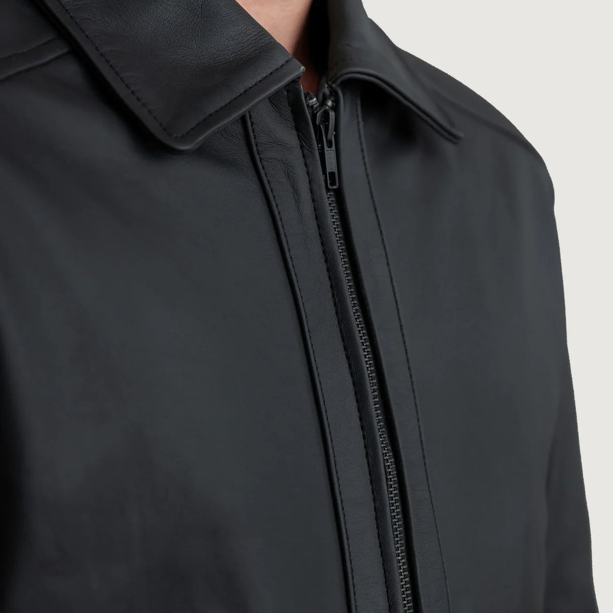 Inferno Leather Brown Jacket – Vue produit alternative 5