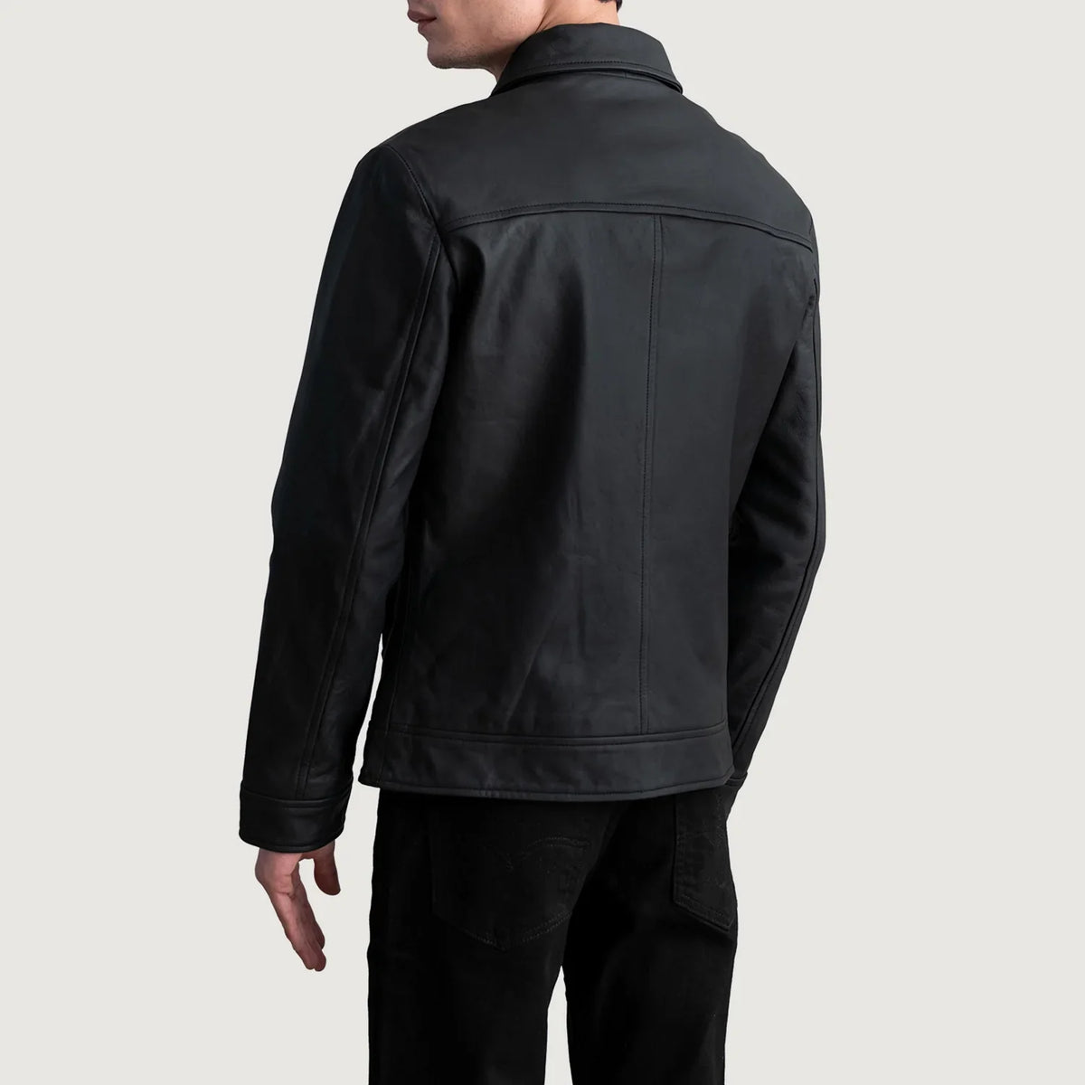 Inferno Leather Brown Jacket – Vue produit alternative 6