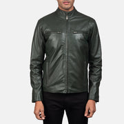 Ionic Veste Motard en Cuir pour Homme – Vue produit alternative 3