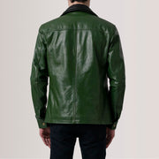 Klen Veste en Cuir pour Homme – Vue produit alternative 4
