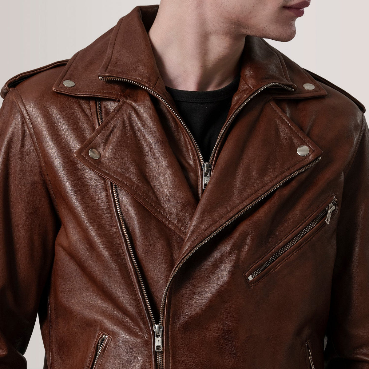 Vue intérieure Showing Quilted Polyester Lining &amp; Deux poches intérieures