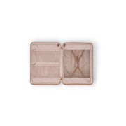 Vue détaillée of Classic Collar &amp; Heavy-Duty Zipper Hardware on Large Suitcase Zuna pour Femme