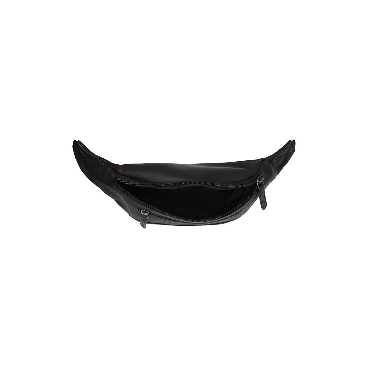 Brana Full-Grain Ceinture en Cuir Bag pour Femme - Structured Side Profile Showing Gusset Depth &amp; Expansion Capacity