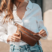 Toronto Full-Grain Ceinture en Cuir Bag pour Femme – Vue produit alternative 2