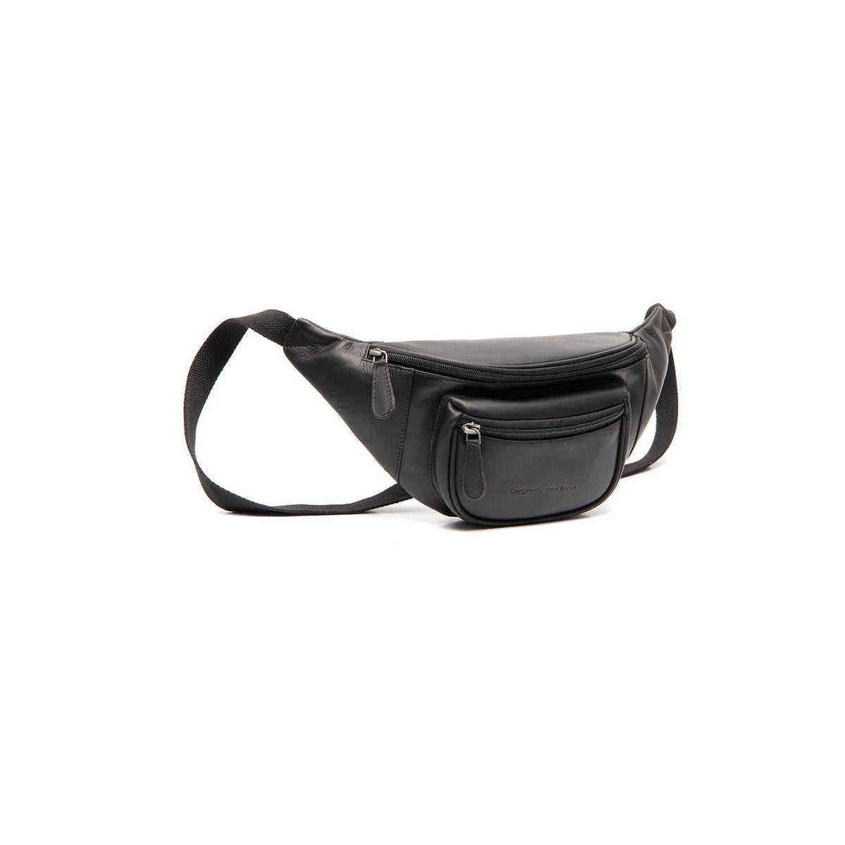 
Vernio Sac banane en cuir pleine fleur en cuir pleine fleur véritable 100% - Full Exterior Vue de face & silhouette ajustée | Acheter en ligne