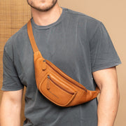 
Vernio Sac banane en cuir pleine fleur – alternate product view 2