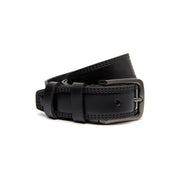 
Manovo Cuir Pleine Fleur Belt pour Homme - Full Exterior Vue de face & silhouette ajustée | Acheter en ligne