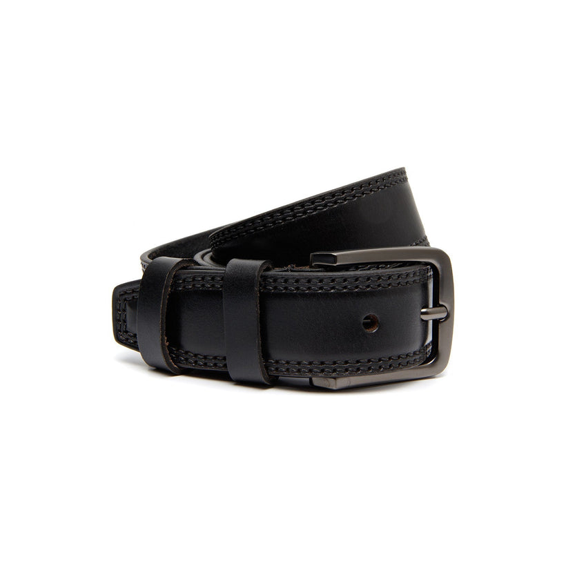 Manovo Full-Grain Ceinture en Cuir pour Homme