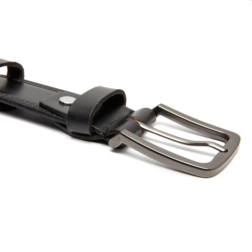 Manovo Full-Grain Ceinture en Cuir pour Homme