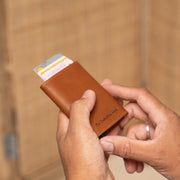 Lancaster Full-Grain Leather Card Holder pour Femme – Vue produit alternative 2
