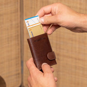 Portland Full-Grain Leather Card Holder pour Femme – Vue produit alternative 2