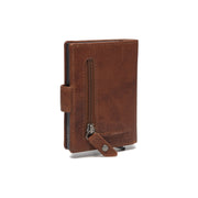 Prague Full-Grain Leather Card Holder pour Femme – Vue produit alternative 3