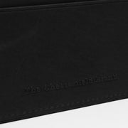 Solid Antique Brass Hardware &amp; Heavy-Duty Dual Zipper Detail on Leather Card Wallet pour Femme