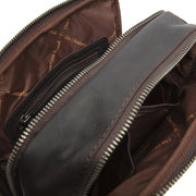 Alva Full-Grain Leather Crossbody Bag pour Homme – Vue produit alternative 3