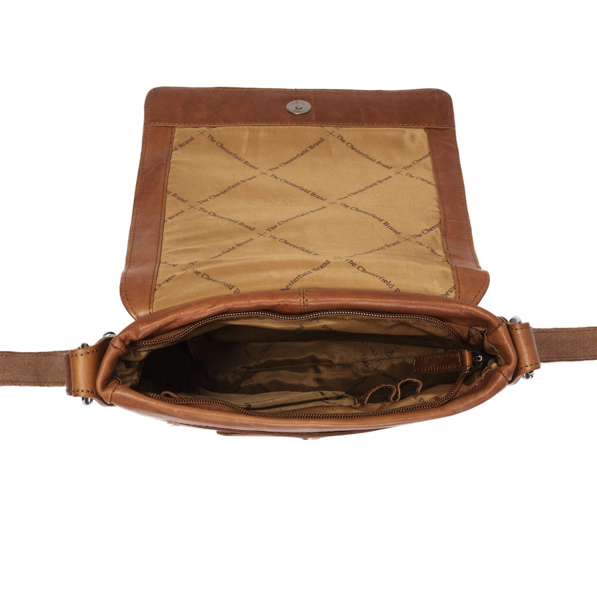 Bodin Full-Grain Leather Crossbody Bag pour Femme – Vue produit alternative 2