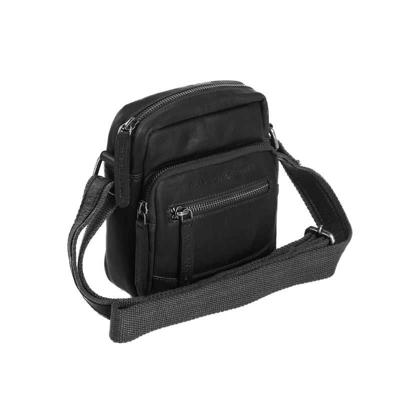Bremen Full-Grain Leather Crossbody Bag pour Homme