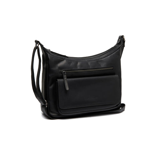 Bryson Full-Grain Leather Crossbody Bag in Classic 100% Full-Grain Leather - Full Exterior Front Profile View | Buy Online