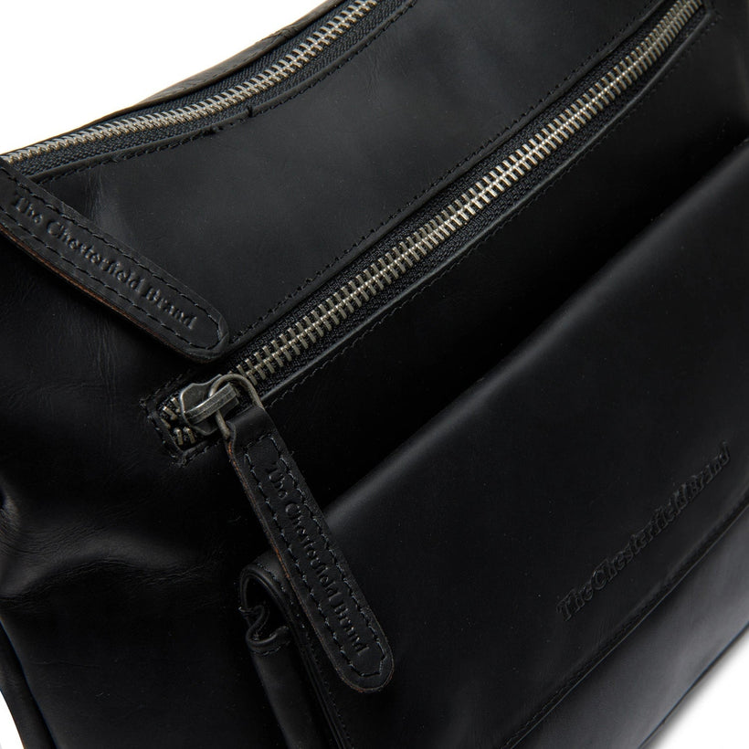Hailey Full-Grain Leather Crossbody Bag pour Femme