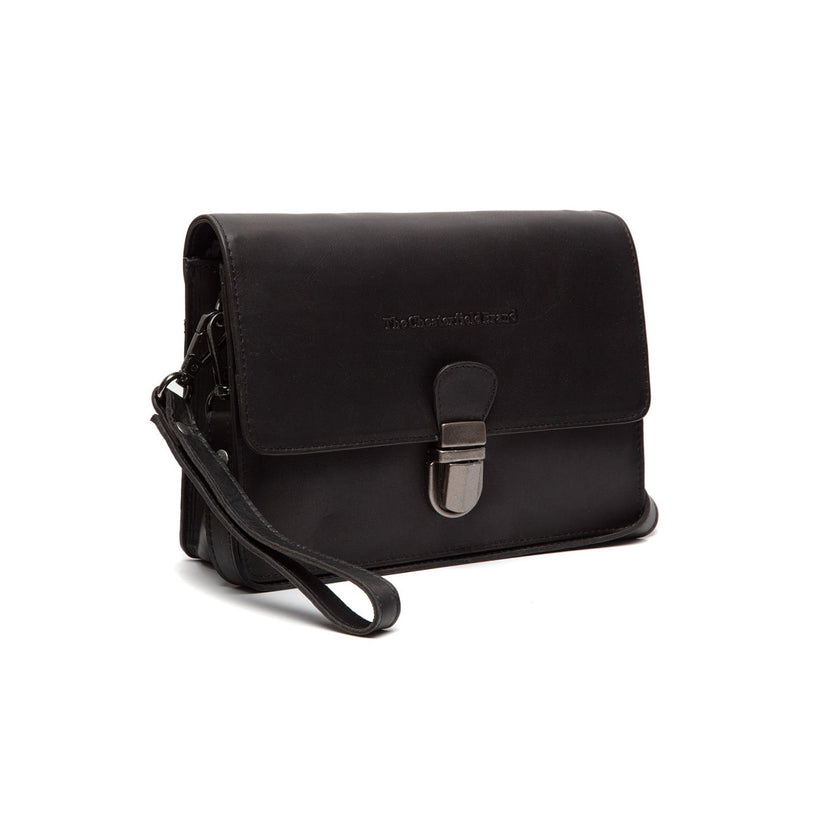 Lucca Full-Grain Leather Crossbody Bag pour Femme