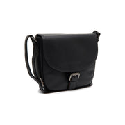 
Lucian Sac besace en cuir pleine fleur en cuir pleine fleur véritable 100% - Full Exterior Vue de face & silhouette ajustée | Acheter en ligne