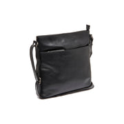 Lunton Full-Grain Leather Crossbody Bag pour Femme in Classic 100% Full-Grain Leather - Full Exterior Front Profile View | Acheter en ligne