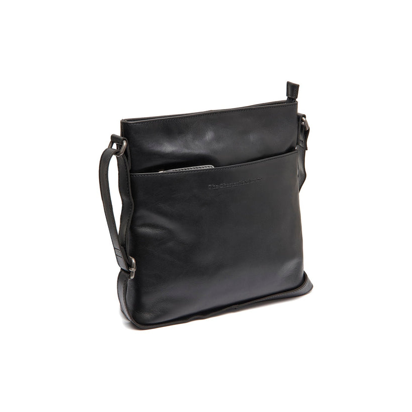 Lunton Sac besace en cuir pleine fleur