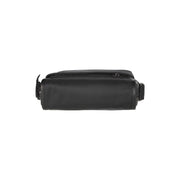 Mikeli Full-Grain Leather Crossbody Bag pour Femme - Structured Side Profile Showing Gusset Depth &amp; Expansion Capacity