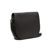 Millie Full-Grain Leather Crossbody Bag pour Femme in Classic 100% Full-Grain Leather - Full Exterior Front Profile View | Acheter en ligne
