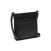 
Navene Sac besace en cuir pleine fleur en cuir pleine fleur véritable 100% - Full Exterior Vue de face & silhouette ajustée | Acheter en ligne