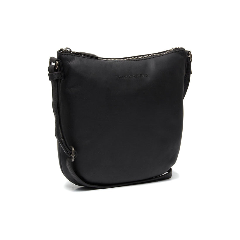 Rougeding Full-Grain Leather Crossbody Bag pour Femme