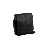 Remy Full-Grain Leather Crossbody Bag pour Homme in Classic 100% Full-Grain Leather - Full Exterior Front Profile View | Acheter en ligne
