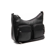 Valenora Full-Grain Leather Crossbody Bag in Classic 100% Full-Grain Leather - Full Exterior Front Profile View | Buy Online