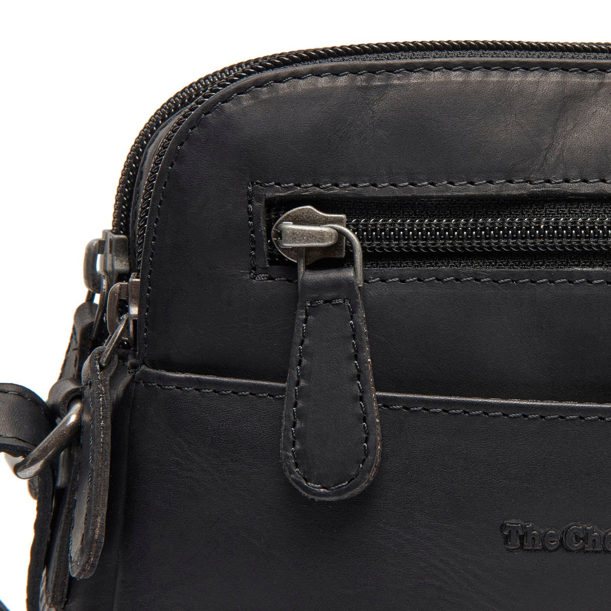
Classic 100% Full-Grain leather Bag - Perspective arrière montrant les bretelles en cuir renforcées