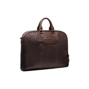 Tailored Rib Cuffs &amp; Hem Craftsmanship Construction Detail on Leather Garment Bag Josh pour Femme