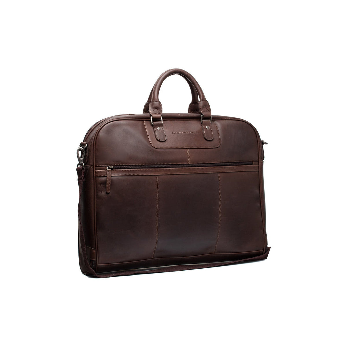 Leather Garment Bag Josh pour Femme in Classic 100% Full-Grain Leather - Vue de face &amp; silhouette ajustée | Acheter en ligne