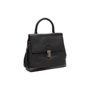 
Angera Sac à main en cuir pleine fleur en cuir pleine fleur véritable 100% - Vue de face & silhouette ajustée | Acheter en ligne