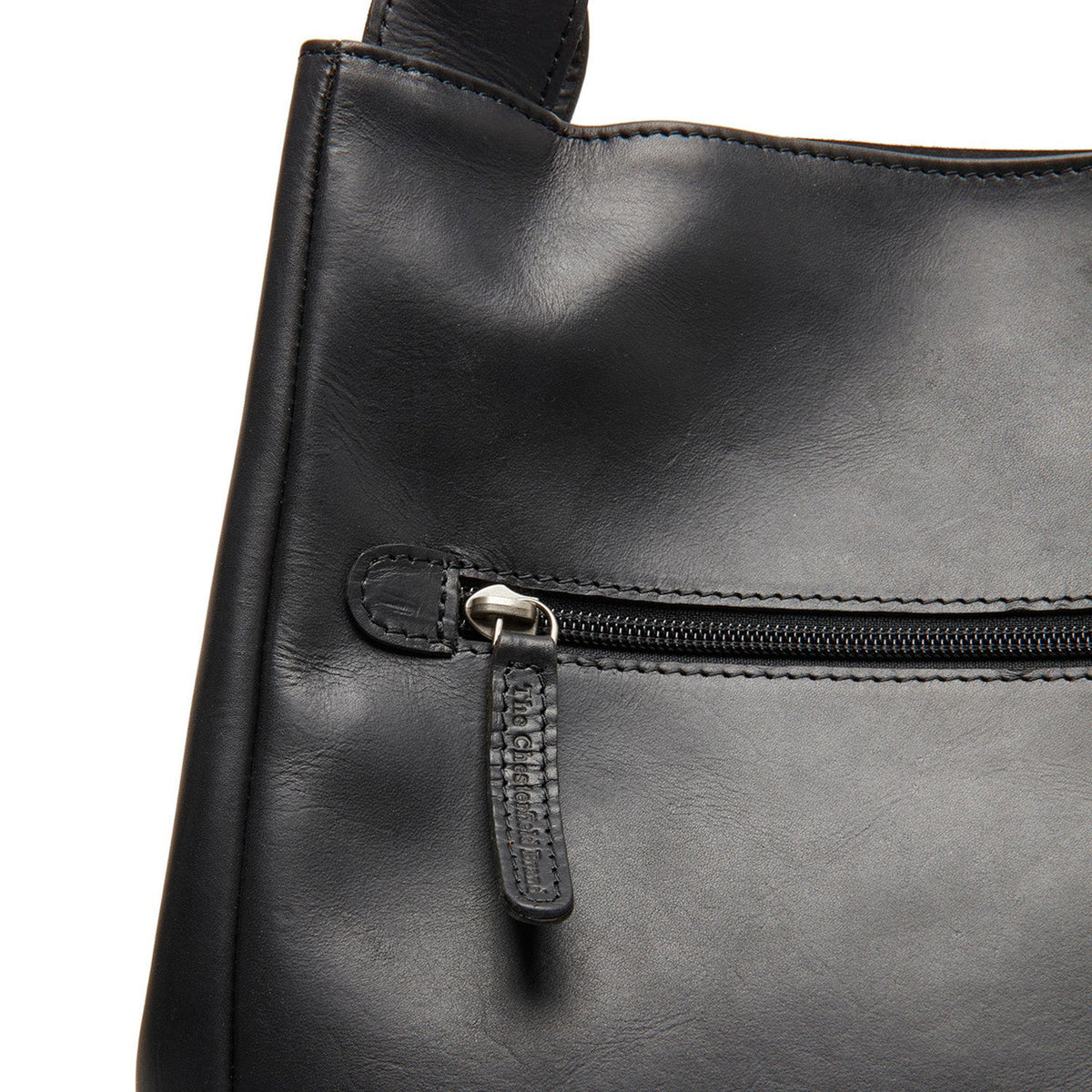 Fioline Full-Grain Leather Handbag pour Femme - Vue de profil avec coupe de manche ergonomique