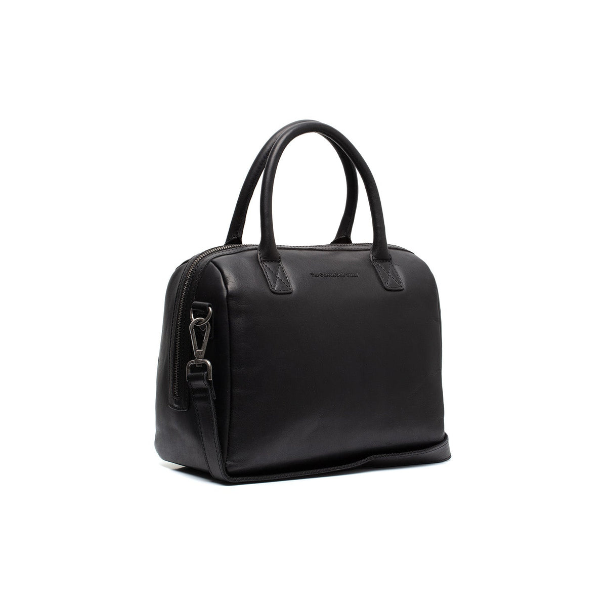 Langton Full-Grain Leather Handbag pour Femme in Classic 100% Full-Grain Leather - Vue de face &amp; silhouette ajustée | Acheter en ligne