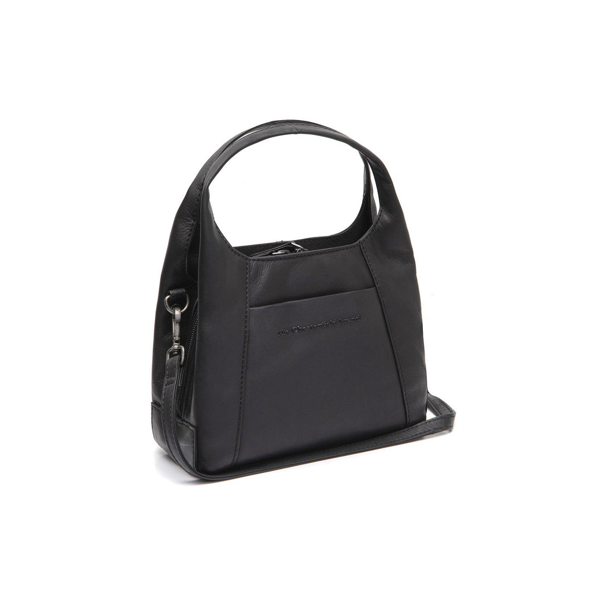 Lunera Full-Grain Leather Handbag pour Femme in Classic 100% Full-Grain Leather - Vue de face &amp; silhouette ajustée | Acheter en ligne