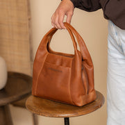 Lunera Full-Grain Leather Handbag pour Femme – Vue produit alternative 2