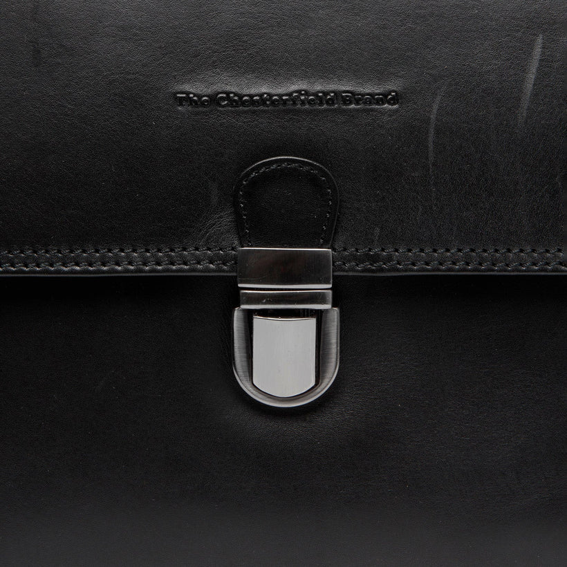 Classic 100% Full-Grain leather Goods - Back View Showing Tailored Shoulder Fit & Clean Hemline